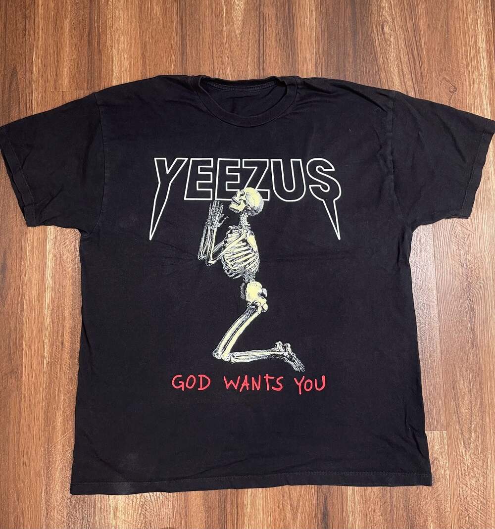 Kanye West Yeezus God Wants You Graphic T-Shirt